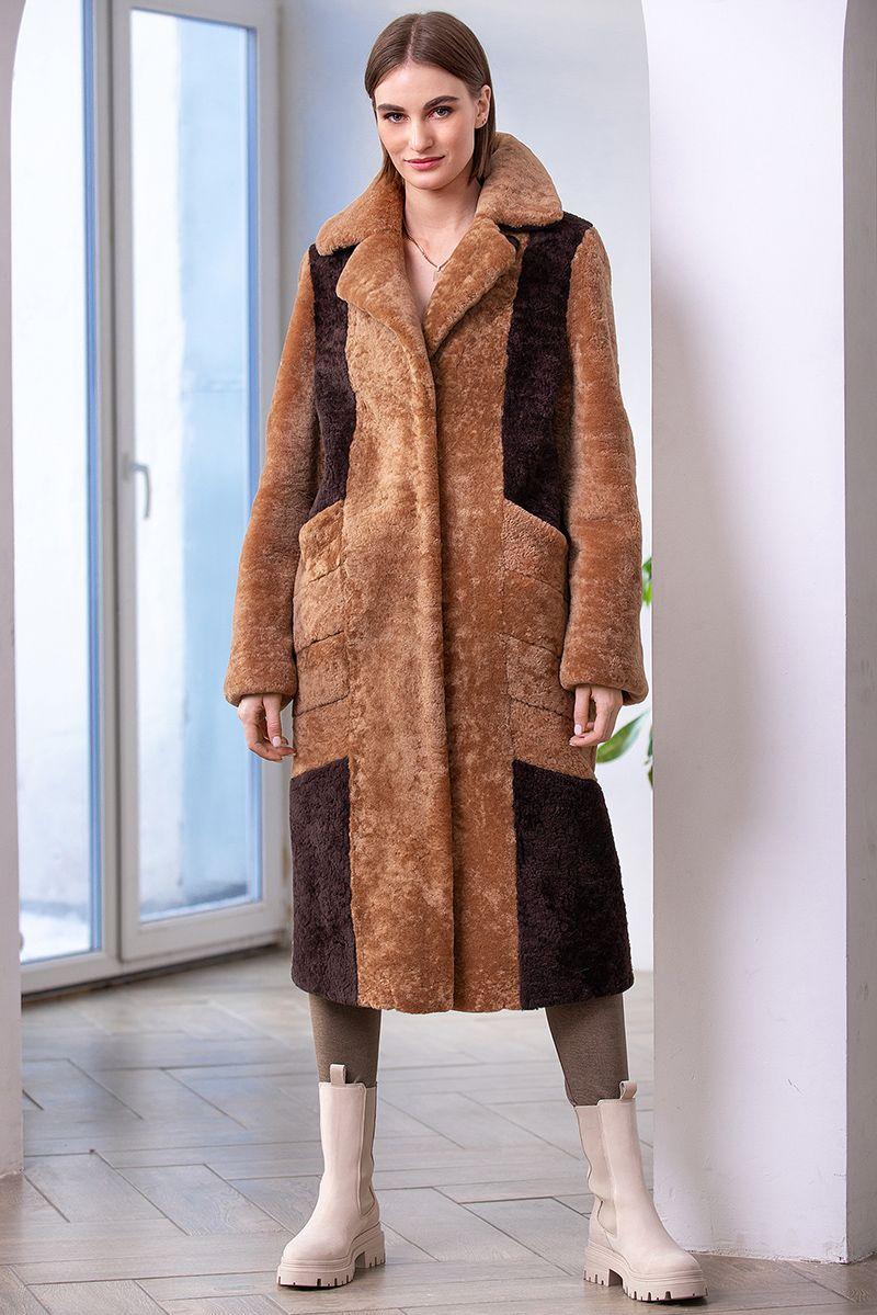 Пальто из овчины фото