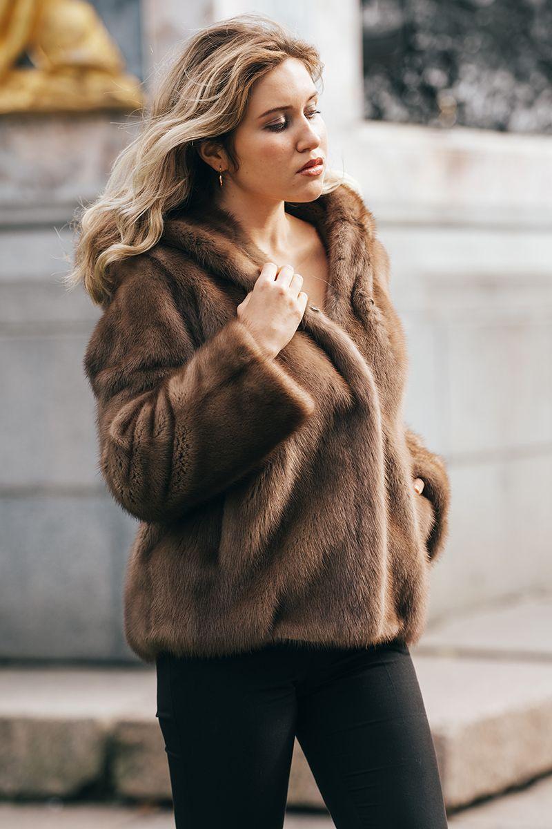 Норковая куртка фото