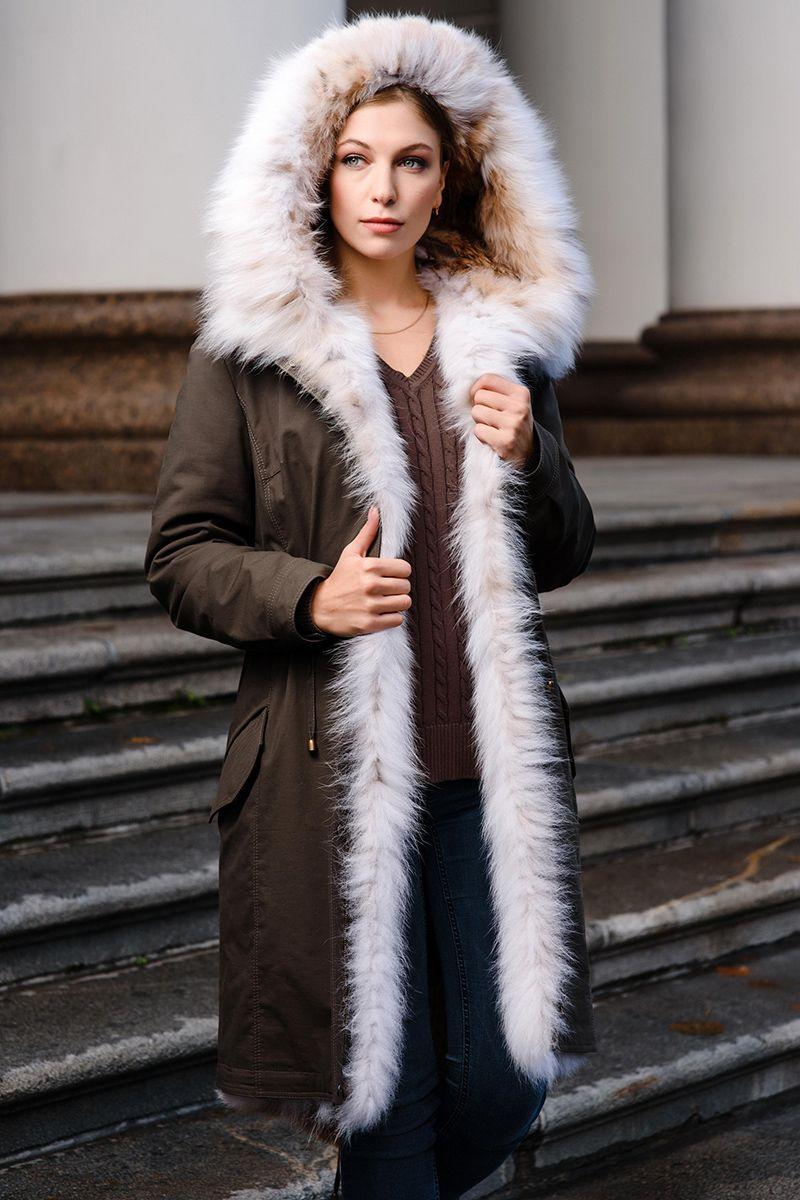 Парка из рыси фото