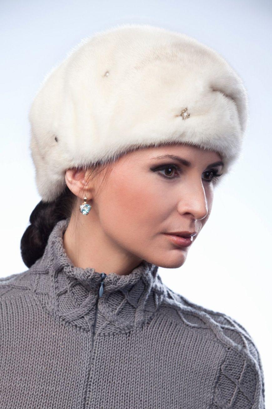 Головной убор из норки фото