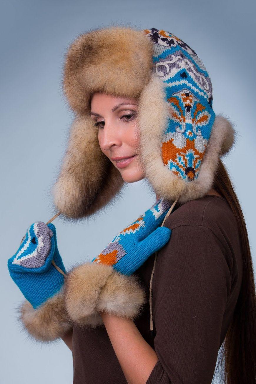 Головной убор из меха соболя фото