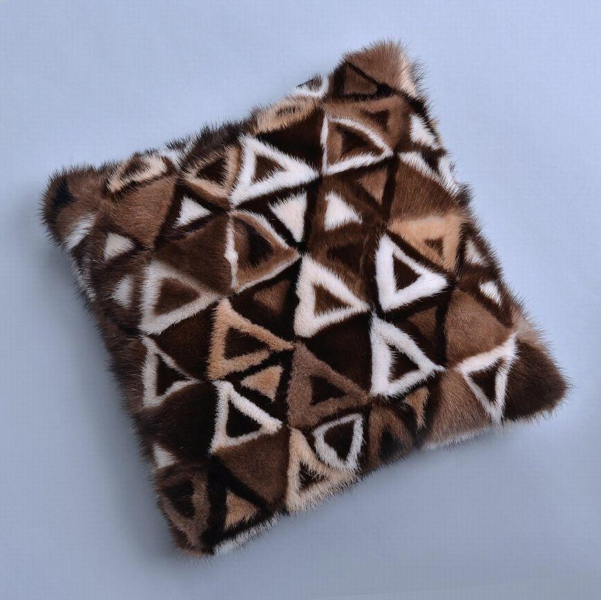 подушка из  норки фото