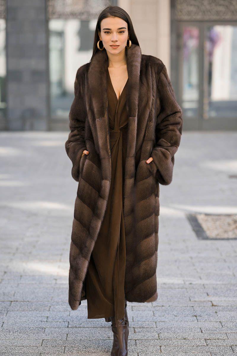 Норковая шуба фото