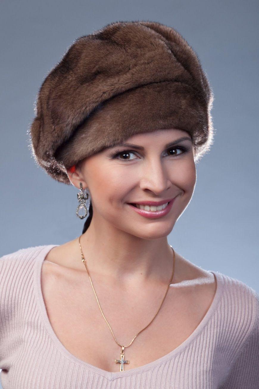Головной убор из норки фото