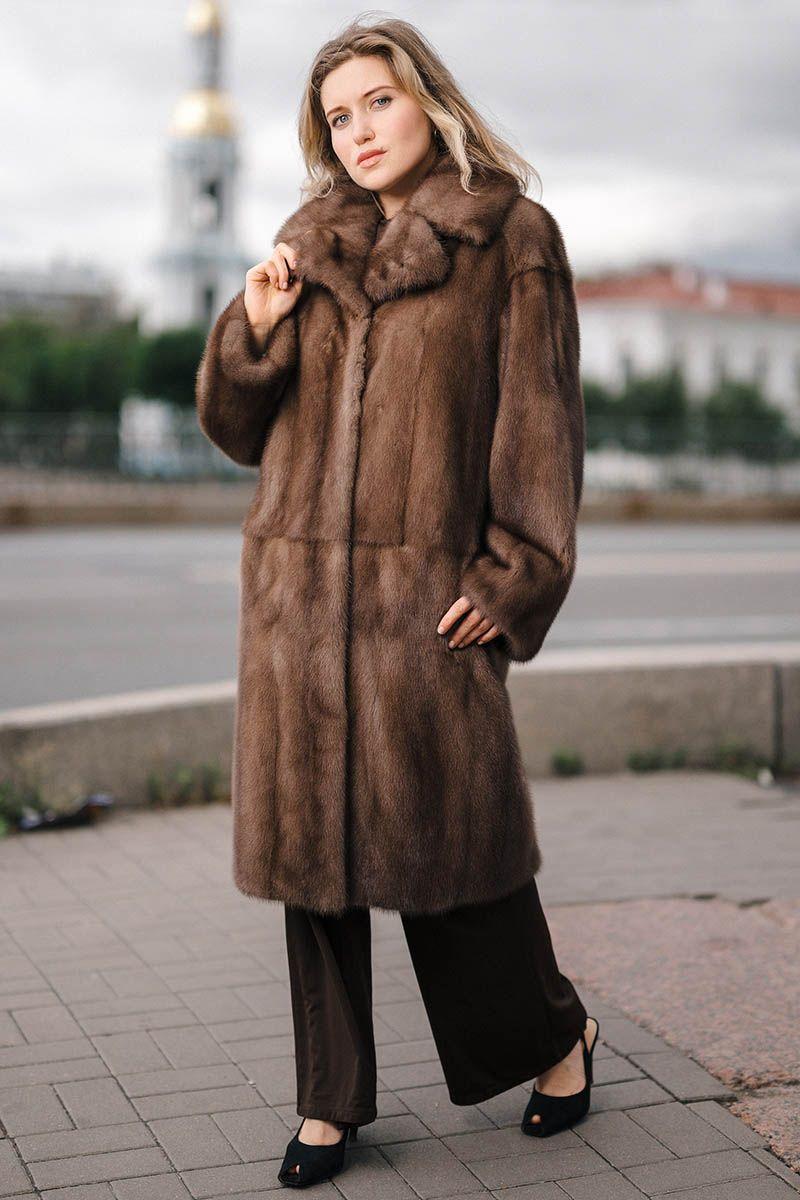 Норковая шуба фото