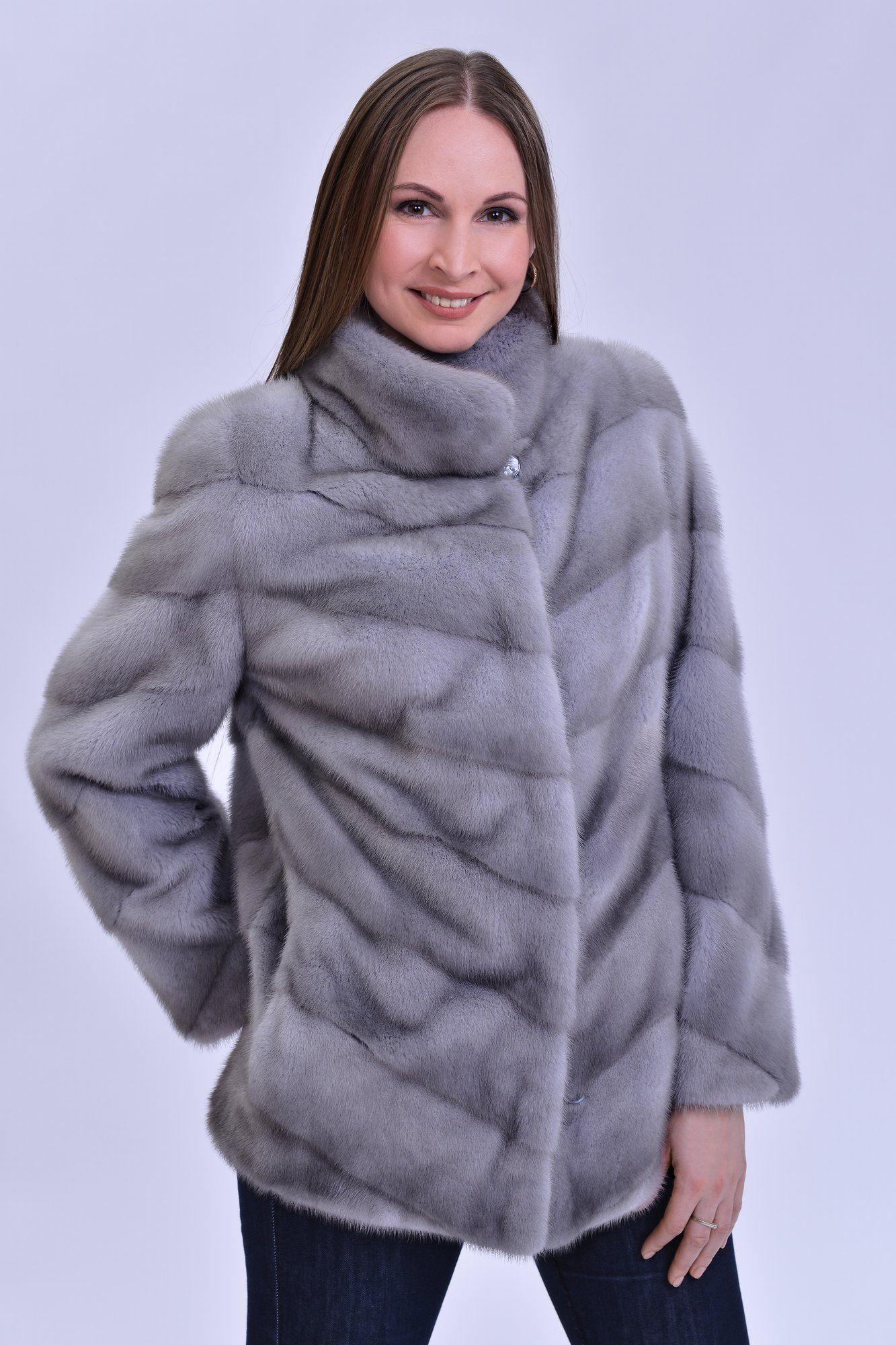 Куртка женская  из меха норки фото