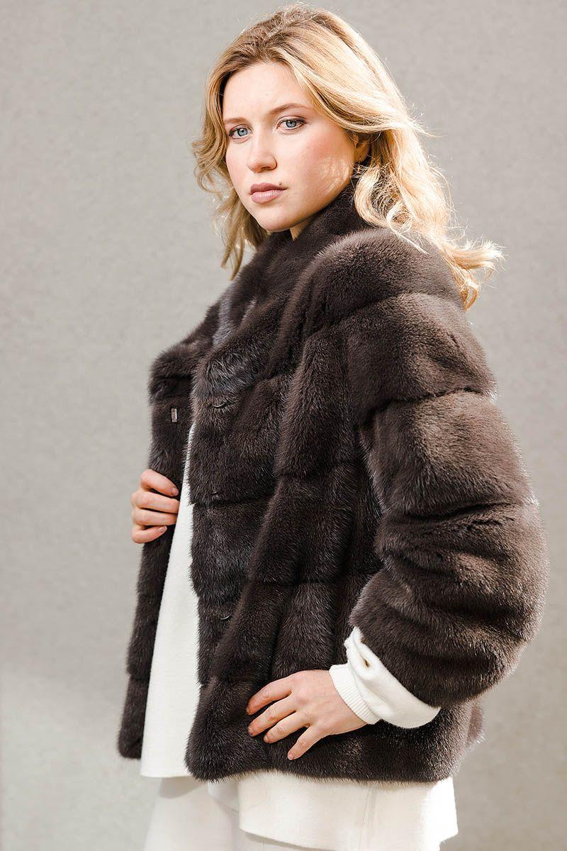 Норковая куртка фото