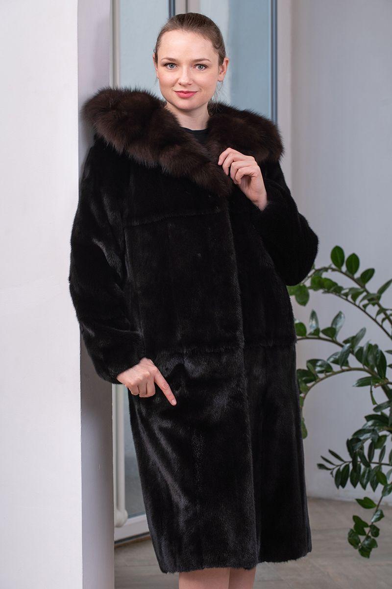 Норковая шуба фото