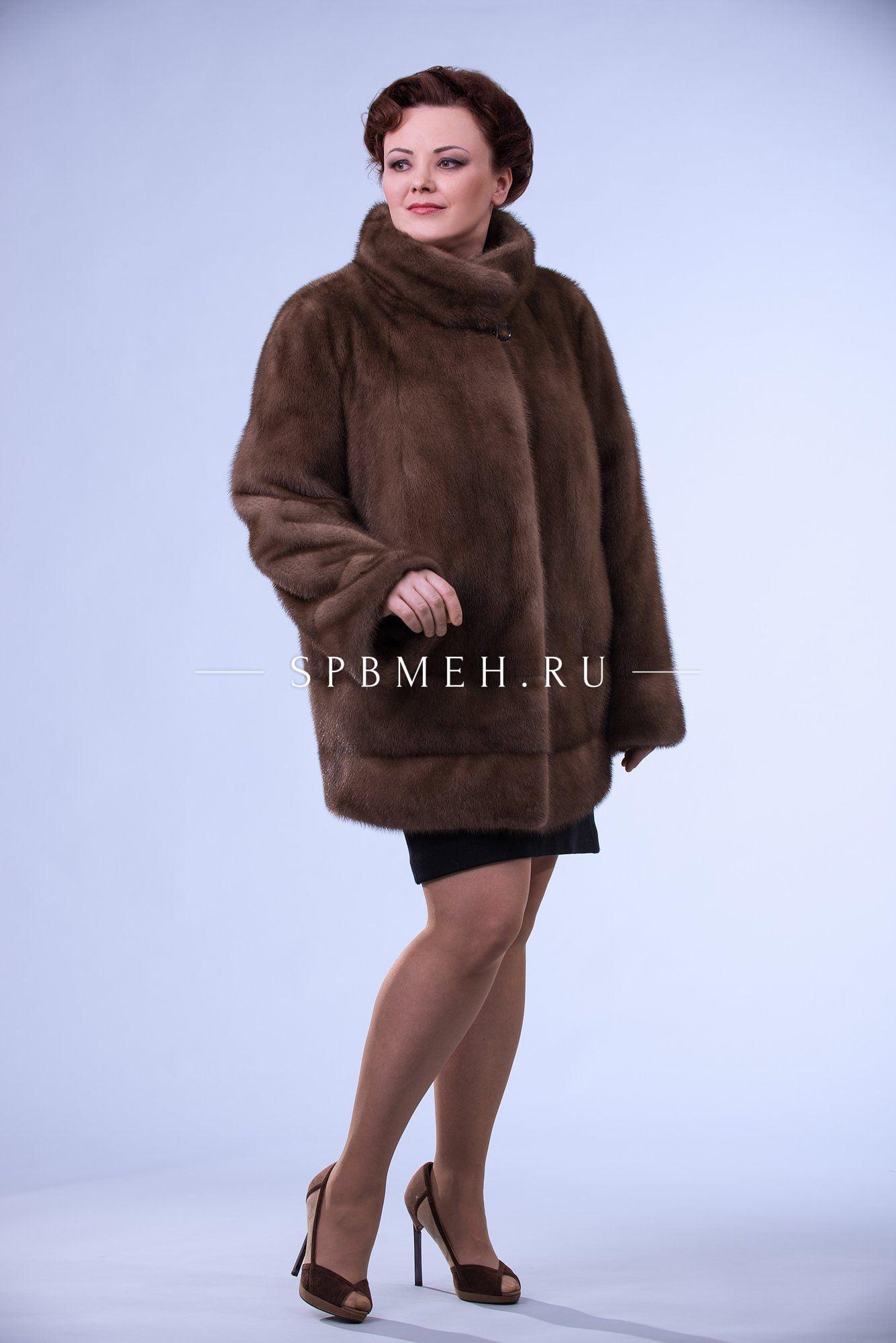 Куртка женская из меха норки фото