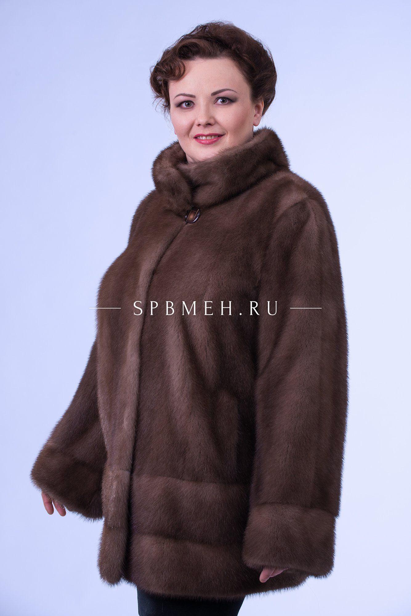 Куртка женская из меха норки фото
