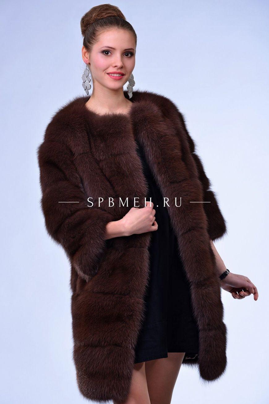 Пальто женское из меха куницы фото Пальто женское из меха куницы фото