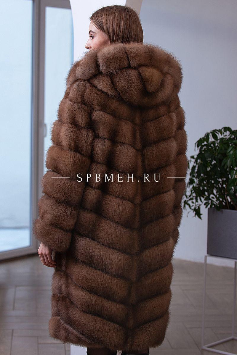 Шуба из куницы с капюшоном фото Шуба из куницы с капюшоном фото